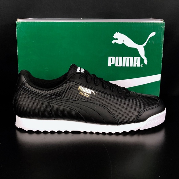 Puma Roma 68 BlackWhite Puma Roma 68 BlackWhite